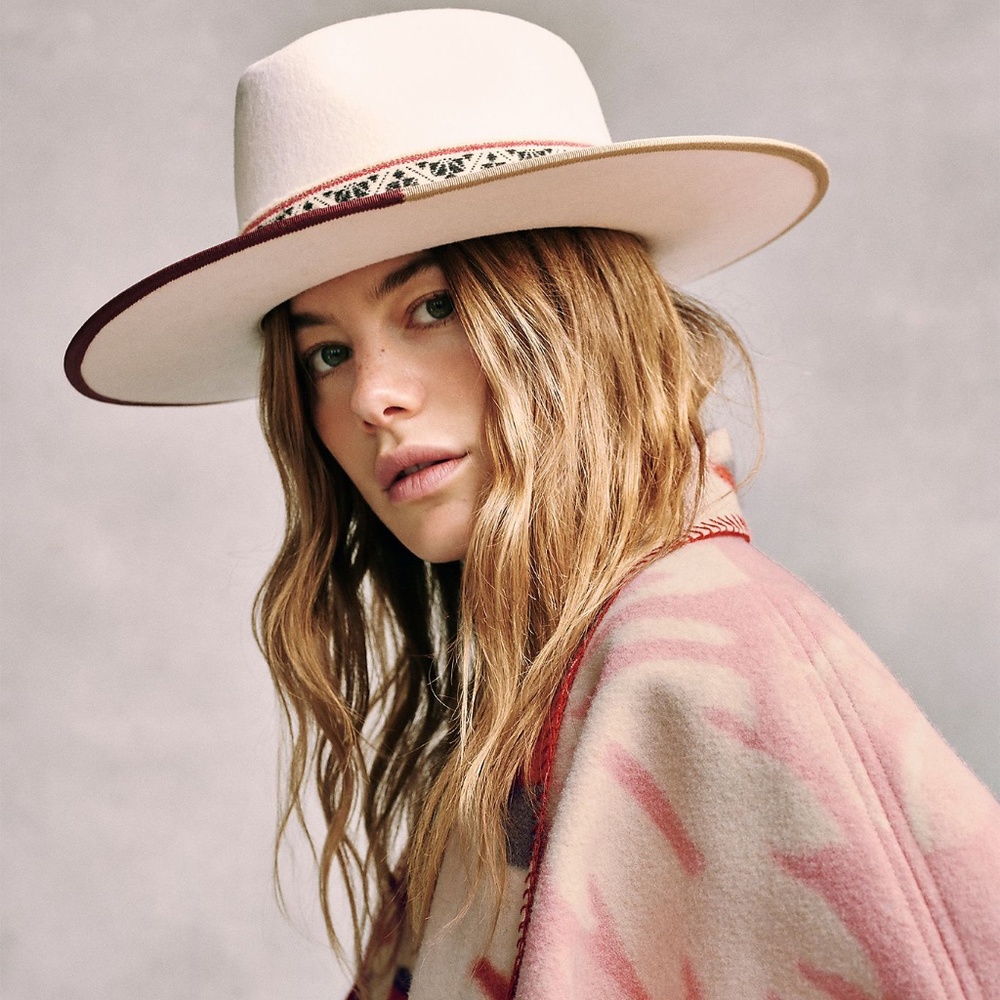Anthropologie Nadine Trimmed Rancher